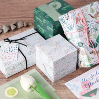Papier d'emballage pour fleurs 50x70CM, matériel d'emballage pour bouquets, papier d'emballage floral, fournitures pour fleuristes pour la Saint-Valentin et les anniversaires
