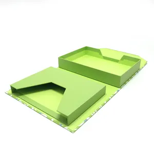 Mıknatıs dosya düzenleyici masaüstü depolama organizasyonu ile yeni tasarım dosya kutusu ve A4 kağıt çift katmanlı