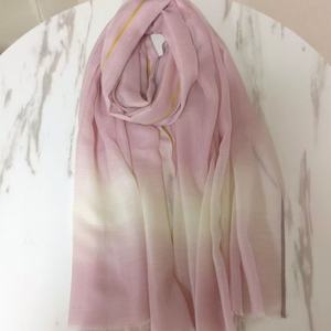 ベストセラー パシュミナ グリーン グレー 100% カシミヤ スカーフ - Product Image 5