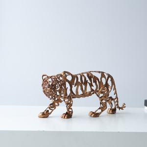 Adornos Modernos de Lujo Ligero, Semielaborados, de Aleación de Aluminio con Forma de Cabeza de Caballo para Entrada, Vinoteca y Decoración de Sala de Exposiciones - Product Image 4