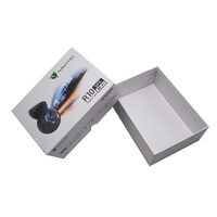 Offre Spéciale boîte-cadeau en papier de carton personnalisée pour emballage léger électronique Mini purificateur d'air de voiture éponge doublure en relief