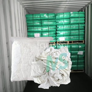 Trapos de Algodón Blanco de Alta Absorbencia, Trapos de Limpieza de Fibra de Algodón Procesada, Trapos Industriales para Limpieza de Cuartos de Motores Marinos - Product Image 1