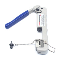 Pince à sertir coaxiale réglable TRS DRS Connecteurs RCA BNC IEC Outil de compression tout-en-un