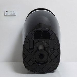 โถสุขภัณฑ์อัจฉริยะอะคริลิคสีดำแบบเปิดอัตโนมัติ ดีไซน์หรูหราทันสมัย - Product Image 4