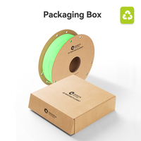 Filament PLA vert lumineux 3D 1,75 mm, plusieurs couleurs, vente en gros d'usine, distributeur, bobine de 1 kg pour imprimantes 3D
