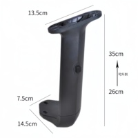 Pièces pivotantes de rechange Chaises de bureau Partie Accoudoir tournant en plastique Gamer Autres meubles Fabricant Steelcase Chaise Bras Coussinets