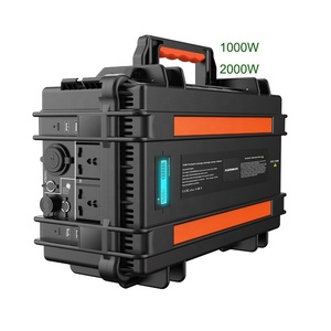 สถานีไฟฟ้าพกพา 600W 1000W สำหรับใช้ในบ้าน นอกบ้าน ตั้งแคมป์  แบตเตอรี่สำรองพลังงานแสงอาทิตย์ ขายส่ง - Product Image 2