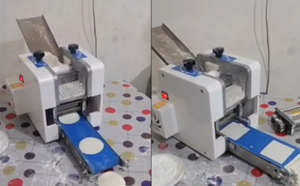 R & M-minimáquina de envoltura de masa automática de acero inoxidable, pelmeni gyoza, cortador de moldes cortados, juego de máquinas <span class=keywords><strong>para</strong></span> hacer dumplings y piel - Product Image 3