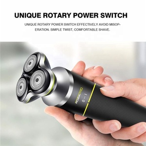 <span class=keywords><strong>Rasoio</strong></span> Elettrico Rotante con Kit per la Cura della Barba, Utilizzo a Secco <span class=keywords><strong>e</strong></span> Bagnato, Senza Fili, Impermeabile, Ricarica USB per Uomo - Product Image 3