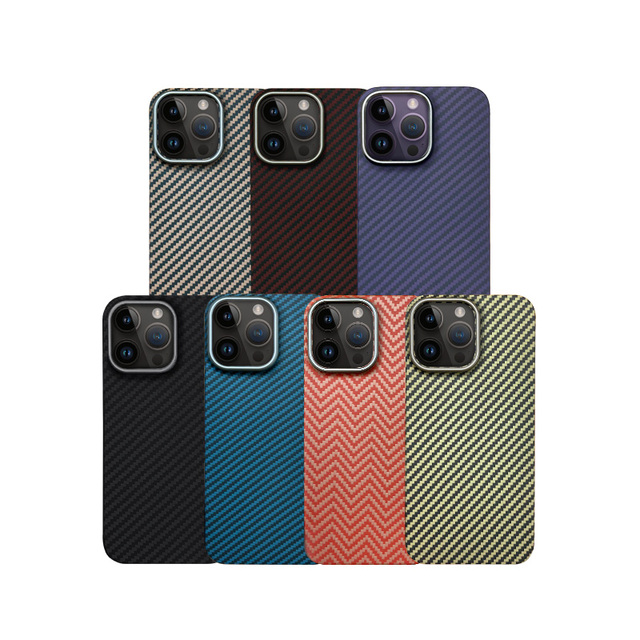 KZDOO K-DOO  True Premium Aramid Fiber Carbon Fiber Light Phone case for iphone 14 Pro Max