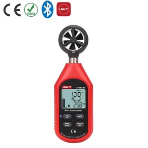 Mini anémomètre UNI-T UT363-BT, thermomètre, mesure par transfert, écran LCD - Product Image 1