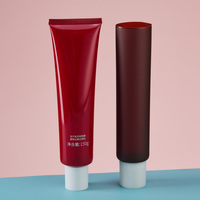 Tube souple en plastique PE mat de 150 ml, vide, pour cosmétiques, pommades, beurres corporels, emballage en gros personnalisé