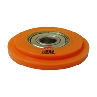 YCZCO alta calidad 608 Nylon POM rueda de plástico guía deslizante armario armarios rodillo puerta corredera rodillo