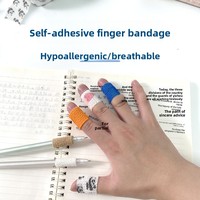 Bande de protection adhésive élastique en tissu non tissé anti-friction et anti-callosités pour étudiants (14 ans et plus), certifiée CE ISO