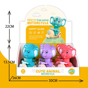Nuovo bambino inerzia auto giocattoli interattivi gioco di stampa Scooter cucciolo di attrito che cambia Mini cartone animato animale <span class=keywords><strong>treno</strong></span> per bambini - Product Image 4