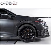 Nouveaux ailes avant ventilées en fibre de carbone pour kit carrosserie Volkswagen Golf 8 GTI