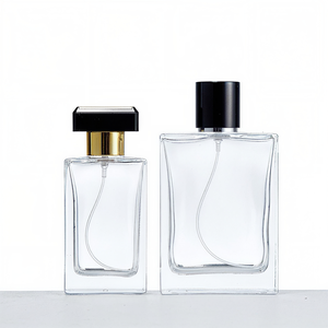 Vente en gros de flacons de parfum personnalisés de couleur nouvelle génération, 30 ml, 50 ml, 100 ml, flacons de parfum carrés avec emballage en boîte, couleur personnalisée, logo privé - Product Image 3