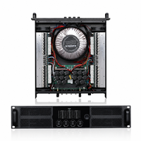 TK4800 FCC CE ROHS H Sınıfı 2U 4*800W Profesyonel Analog Ses Amplifikatörü Ses Ekipmanı Amplifikatörü Hoparlör Ses Amplifikatörü
