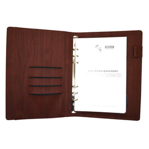 Ensemble de carnets en cuir PU personnalisable, style reliure rigide, chargement professionnel pour ordinateur portable, chargement sans fil et filaire avec clé USB, bloc-notes - Product Image 3