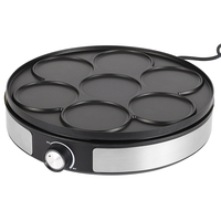 Nouveau Design 3 en 1 Machine à crêpes et crêpes électrique Portable antiadhésif crêpe Pizza Maker automatique