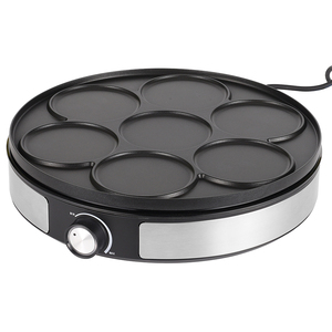 Nuovo Design 3 in 1 macchina elettrica per crêpe e Pancake portatile antiaderente pizzaiolo in Crepe automatico - Product Image 2