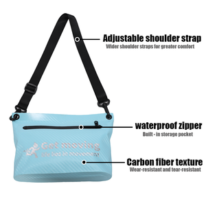 Sac de <span class=keywords><strong>plage</strong></span> étanche pour femmes Kayak Portable IPX6 Phone Cosmetic Handbag Outdoor Water Proof Canoe Travel Dry Drybag Rucksack - Product Image 5