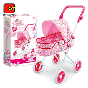 Poussette Pliable pour Poupées <span class=keywords><strong>Grand</strong></span> Panier pour Poupées Jouets d'Imitation Accessoires pour Poupées pour Filles - Product Image 1