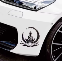 Autocollant de voiture en vinyle résistant aux UV, autocollant latéral de voiture imperméable pour la publicité