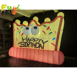 Couronnes Lumineuses Gonflables de Haute Qualité - Taille Personnalisable, Accessoires de Décoration Photo pour Centres Commerciaux et Fêtes d'Anniversaire - Product Image 2