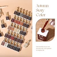 Vernis à ongles en gel Hanyi Premium TPO Free Automne Hiver 36 couleurs 15ml UV LED durci Collection saisonnière OEM Vernis à ongles en gel personnalisé