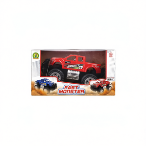 Camioneta RC Fast Monster de 27 cm, modelo deportivo de policía, juguete para niños - Product Image 1