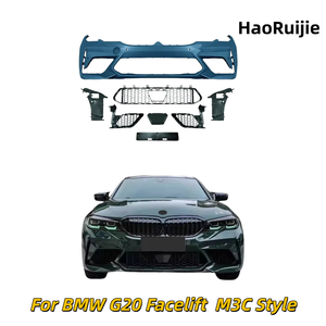 Kit de Conversión de Parachoques Delantero Estilo <span class=keywords><strong>M3C</strong></span> para <span class=keywords><strong>BMW</strong></span> Serie 3 G20 2019-2021, Ajuste OEM, Kit de Carrocería de PP - Product Image 1
