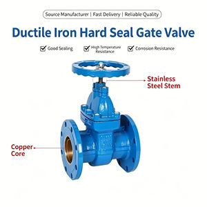 Válvula de Compuerta de Hierro Dúctil con Vástago Fijo y Sello Duro Z45T-16Q DN125, Control Manual, para Tuberías Industriales de Agua y Contra Incendios - Product Image 3