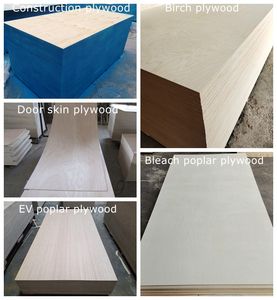 Фанерные листы 4x8 футов, толщина 2-25 мм, с отделкой из березы, дуба, окуме, ореха, липы, клена, сосны для строительства и производства шкафов - Product Image 5