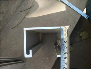 Facilità di montaggio e smontaggio di alluminio Anti-di inondazione Della Parete/inondazione barriera - Product Image 6