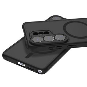 เคสโทรศัพท์แม่เหล็กสำหรับ Samsung S26 Ultra S25  ปรับแต่งโลโก้ได้  วัสดุ PC TPU ป้องกันการกระแทก ป้องกันการตก  เนื้อสัมผัสเรียบลื่น - Product Image 3