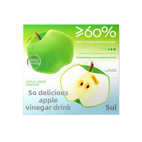 Jia Tribute Magere Appelazijn Heerlijke Zero Added Sucrose Prebiotische Drank met Coated Systeem