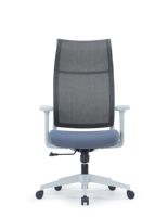 Les points de vente d'usine peuvent personnaliser des chaises de bureau ergonomiques de haute qualité, avec possibilité de vérification et dossier haut avec soutien lombaire.