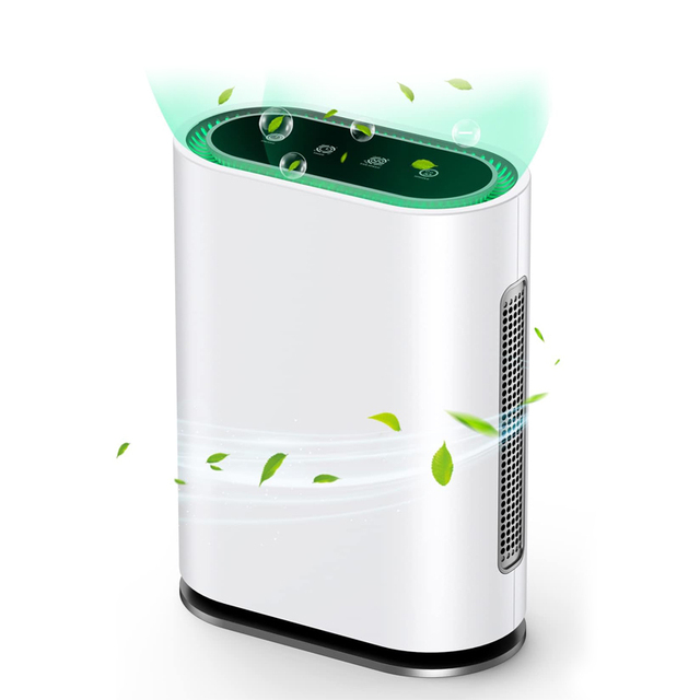 3-in-1 Filter with HEPA air Purifier Sleep Mode Removes Dust and Smoke