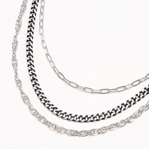 โซ่คาดเอวโลหะหลายชั้นแบบยูนิเซ็กซ์ โลหะผสมสังกะสี สไตล์ฮิปฮอป สำหรับใส่กับกางเกงยีนส์ ใช้ได้ทุกวัน - Product Image 3