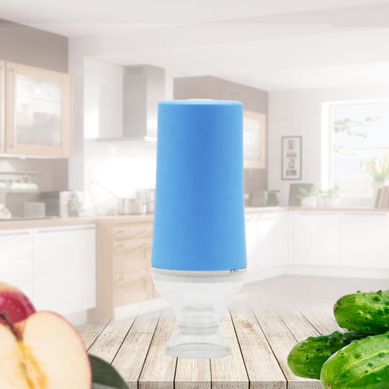 Ручной вакуумный упаковщик пищи с зарядкой от USB и перезаряжаемой литий-ионной батареей, с 5 пакетами на молнии