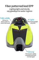 Planche de surf électrique Gate GH1 Rider H1 EPP, puissance 12KW, vitesse 48-52KM/H, autonomie 100min, batterie au lithium ternaire 48V 4.4KWH, résistante à l'eau