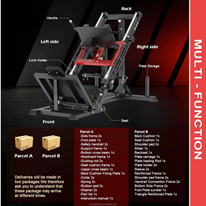 Prensa <span class=keywords><strong>de</strong></span> piernas <span class=keywords><strong>Gimnasio</strong></span> comercial Equipo <span class=keywords><strong>de</strong></span> fitness 45 grados <span class=keywords><strong>Cybex</strong></span> Hack Squat Machine - Product Image 5