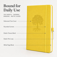 Carnet A5 en PU, 100 feuilles, plusieurs couleurs au choix, logo personnalisé, style imprimé pour réunions d'affaires, bloc-notes cadeau – Vente chaude