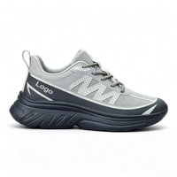 Chaussures de course performantes pour hommes 2026 / Baskets à semelle épaisse et amorti ondulé / Personnalisation OEM ODM en usine