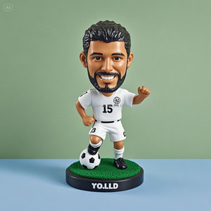 Indoor <strong>Home</strong> Soccer Bobblehead Resin Crafts for Creative <strong>Expressions</strong> - Product Image 1