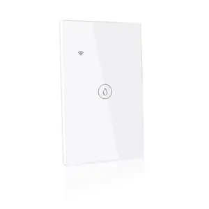 Baru Tiba Us Standard 118*72Mm Wifi Tuya Alexa Google Domotica Casa Inteligente Smart Switch untuk Mengendalikan Pemanas Air
