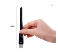 Vente chaude 2.4ghz usb récepteur sans fil mt7601 chipset wifi usb dongle adaptateur réseau sans fil récepteur de signal WiFi