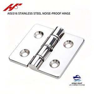   Charnière insonorisée en acier inoxydable 316 pour yacht marin, quincaillerie marine, charnière de trappe de bateau pour fabricant de matériel nautique - Product Image 1