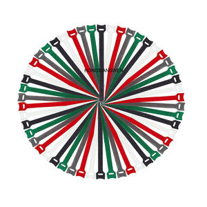 Attaches de câble auto-agrippantes <span class=keywords><strong>par</strong></span> attaches de câble combinées multicolores Fixation des sangles de câble Sangles à crochets et à boucles réutilisables Gestion des fils - Product Image 5